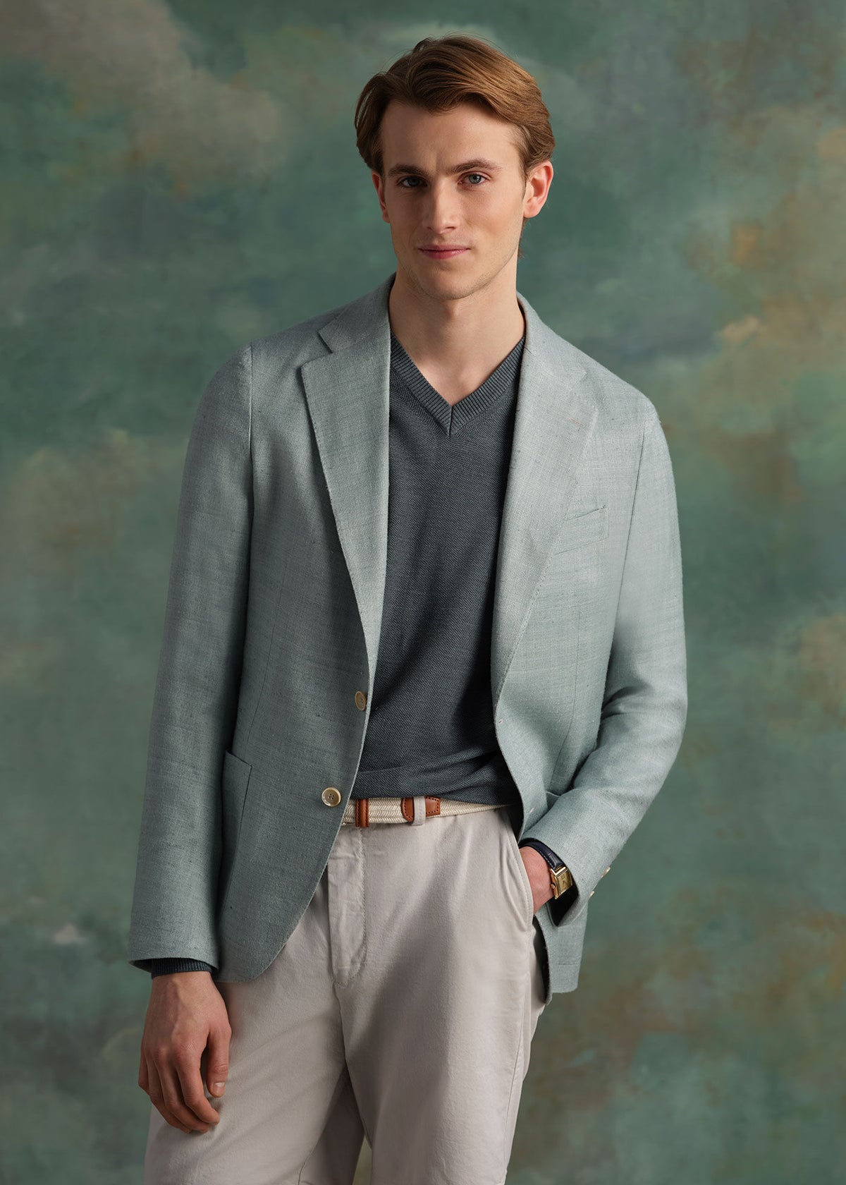 Paul Stuart Special Offer | Silk Slub Blazer