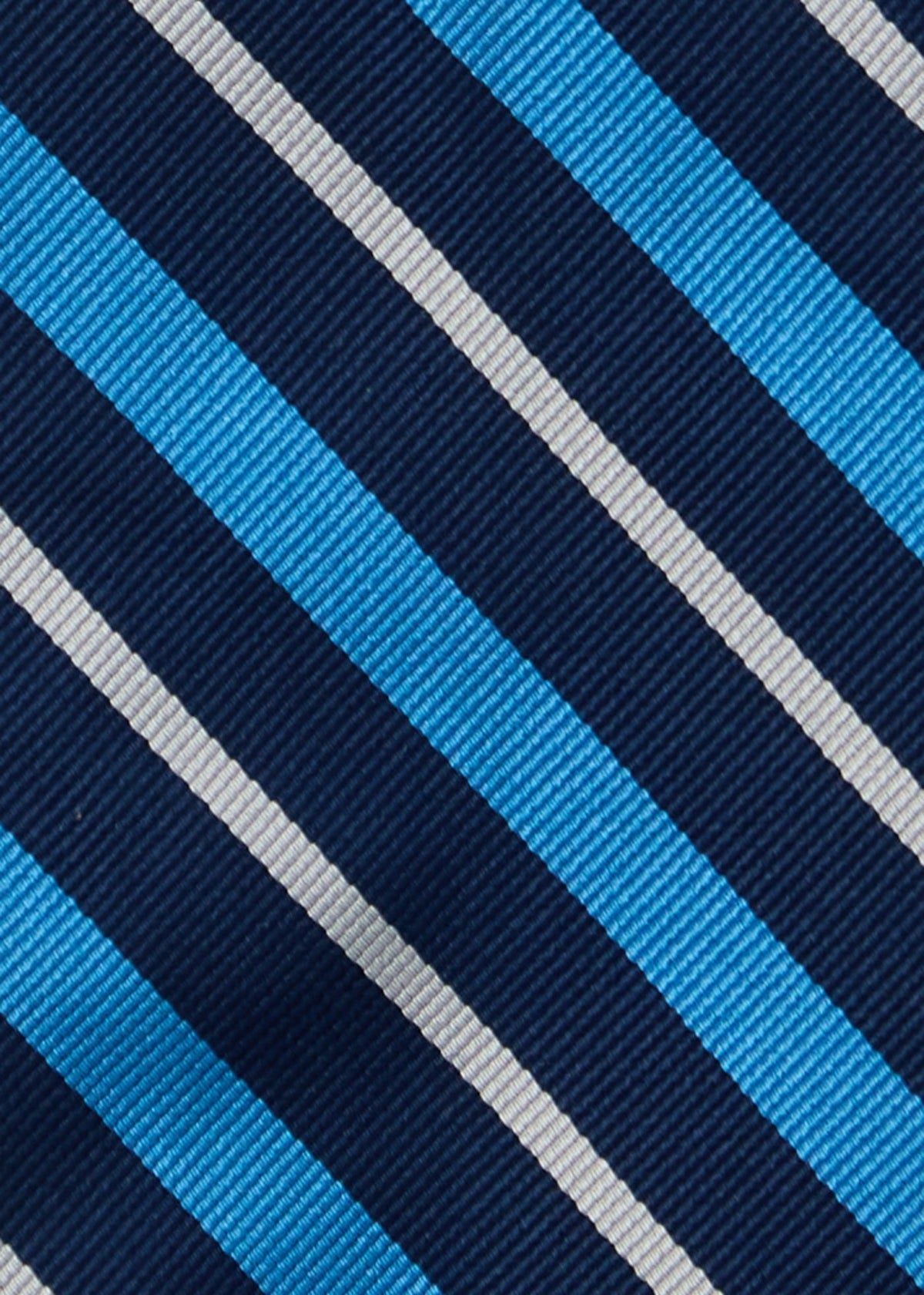 Paul Stuart Recommended | Repp Stripe Silk Tie