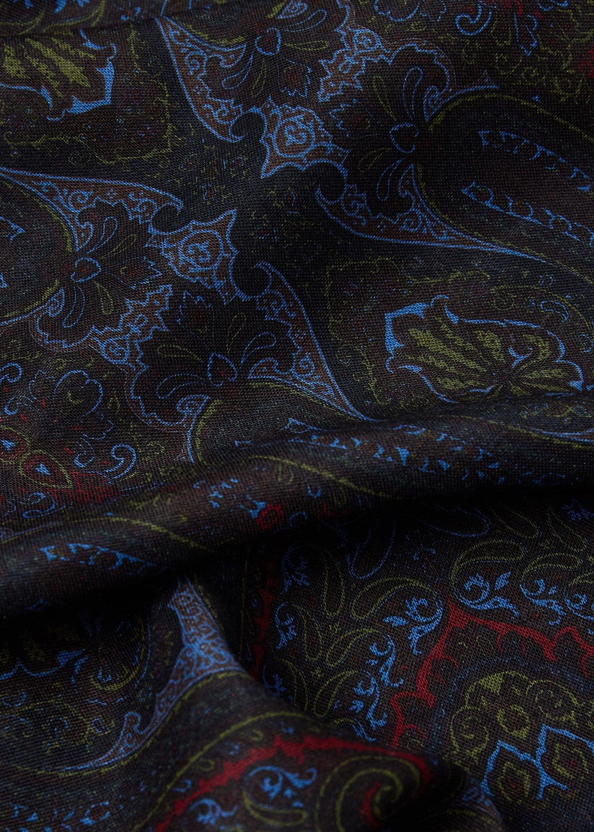Paul Stuart Sale | Wool Silk Paisley Scarf