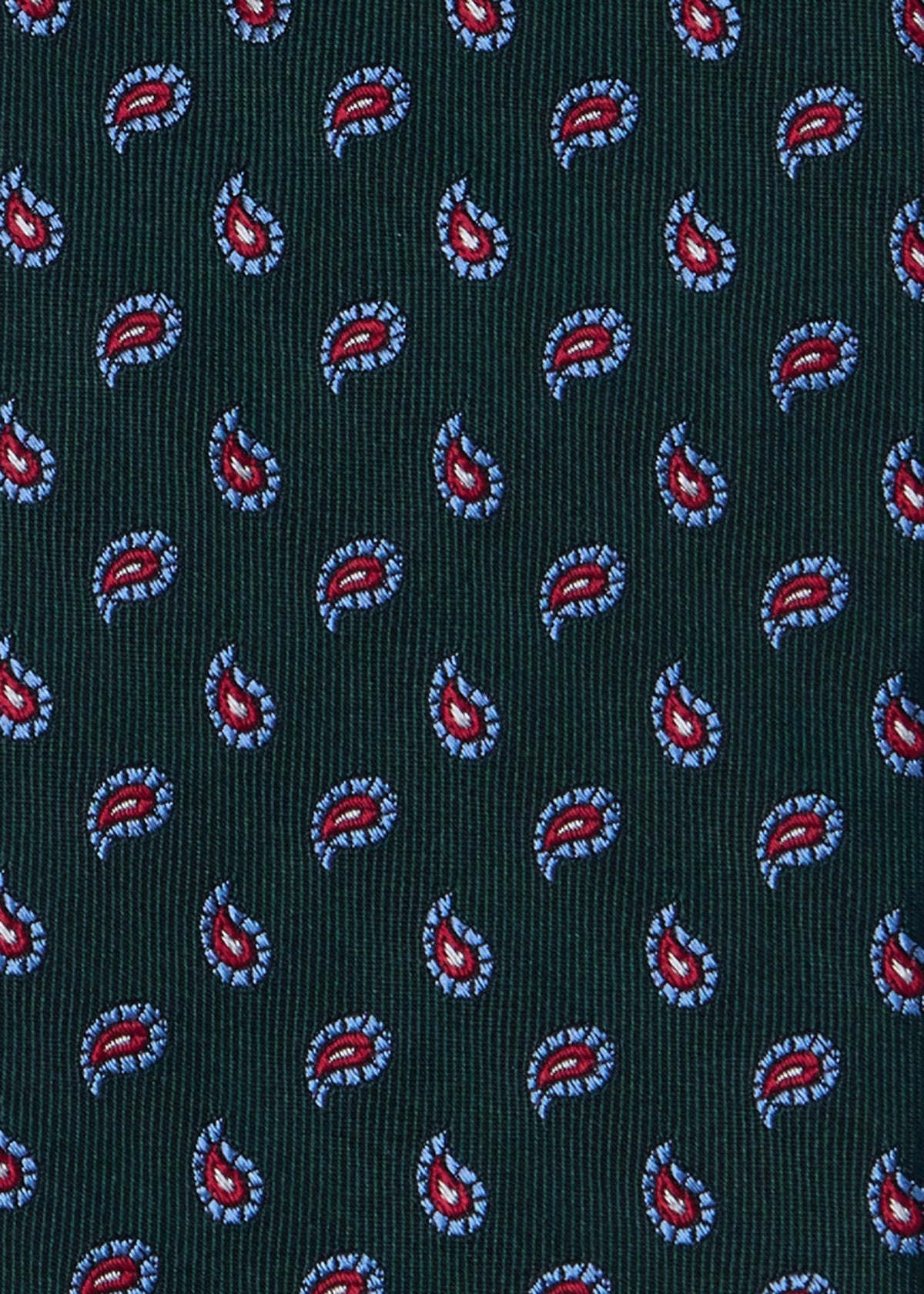 Paul Stuart Essential | Geometric Paisley Silk Tie