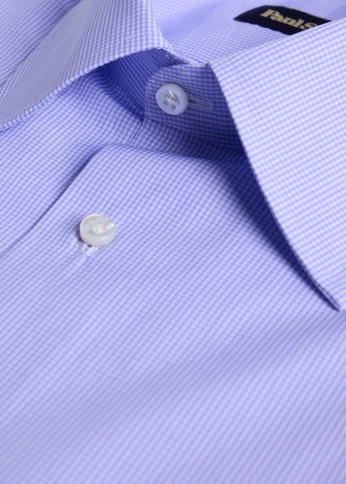 Paul Stuart Smart Buy | Handmade Micro Gingham Dress Shirt