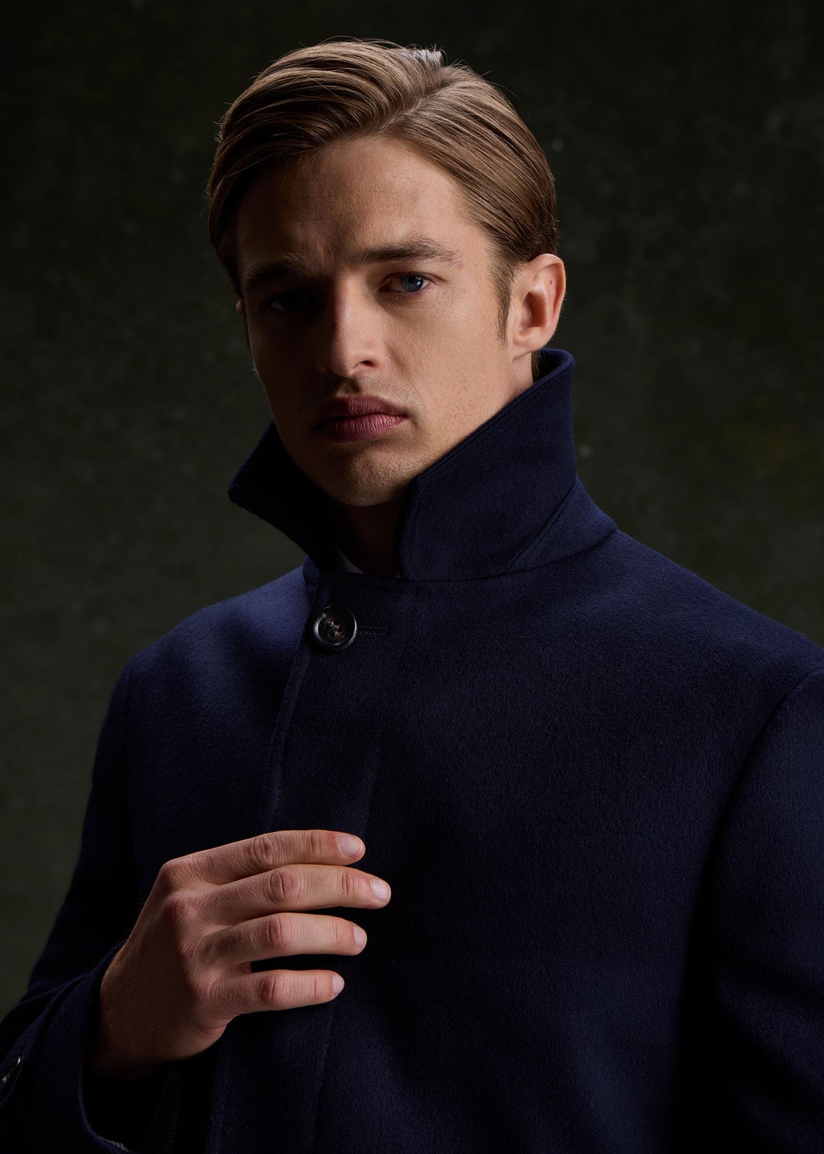 Paul Stuart Recommended | Super 170s Wool Water Repellent Coat