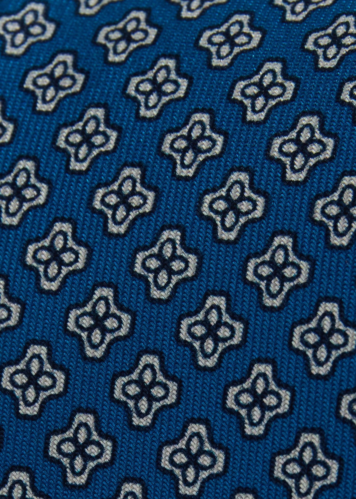 Paul Stuart Sale | Geometric Clover Silk Tie