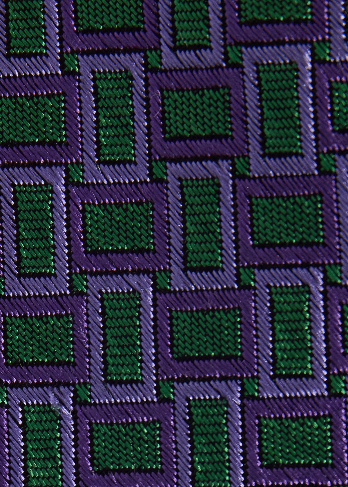 Paul Stuart Deals | Silk Diamond Trellis Motif Tie