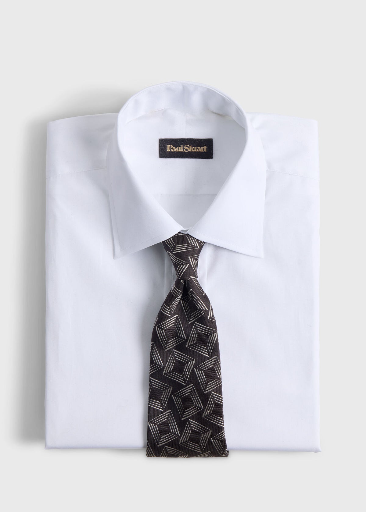 Paul Stuart Special Offer | Woven Silk Tossed Square Tie