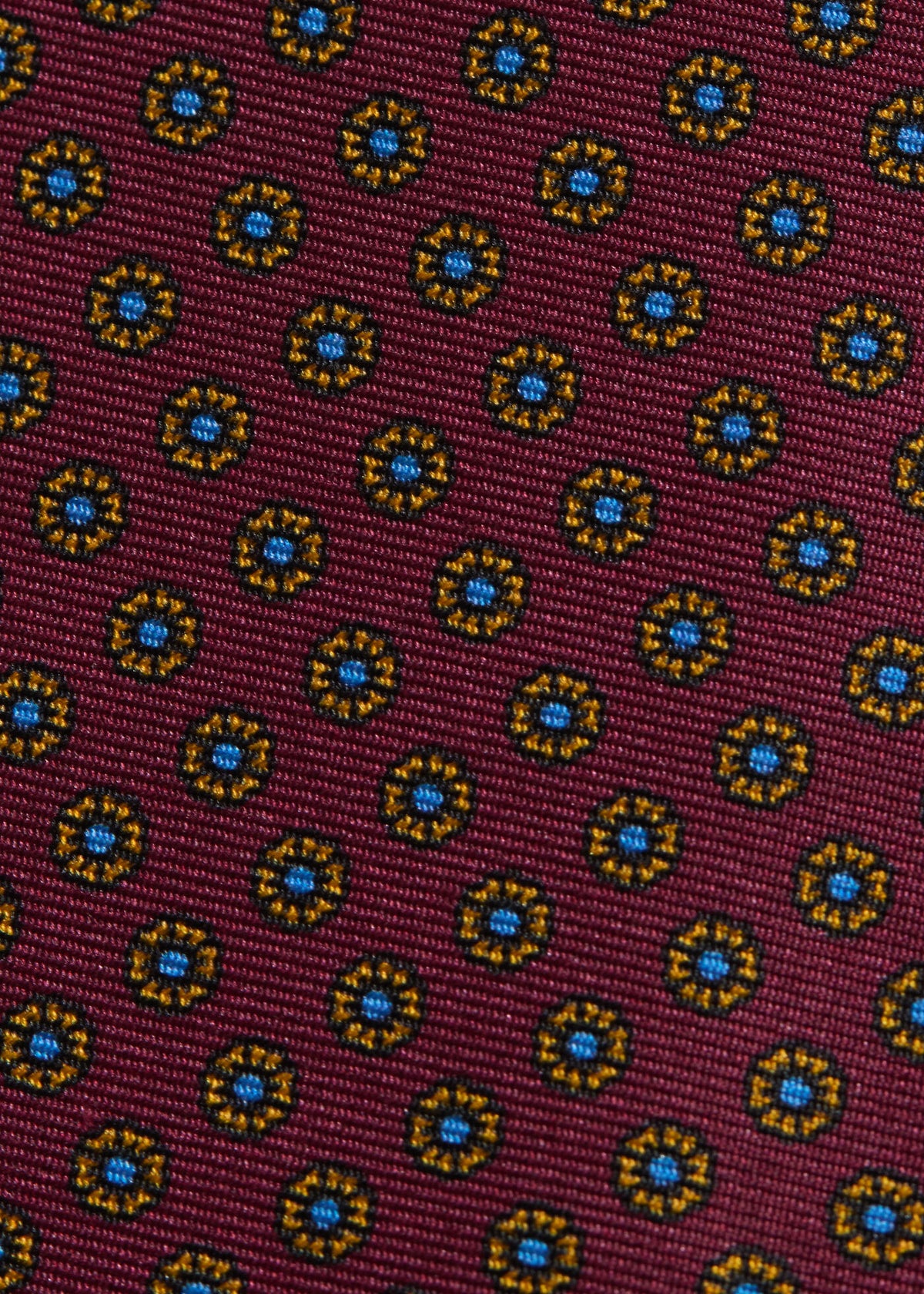 Paul Stuart Great Value | Micro Medallion Printed Silk Tie