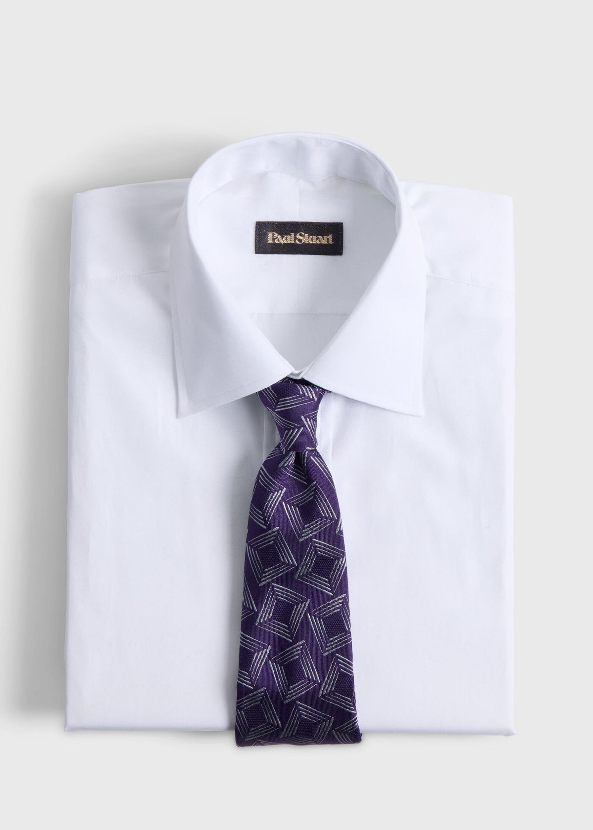 Paul Stuart Classic | Woven Silk Tossed Square Tie
