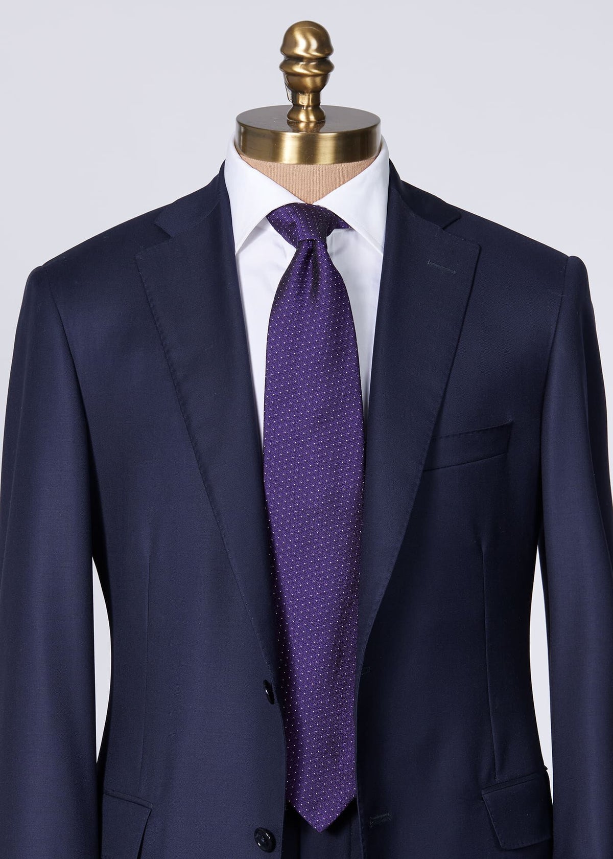Paul Stuart Recommended | Woven Silk Micro Pattern Tie
