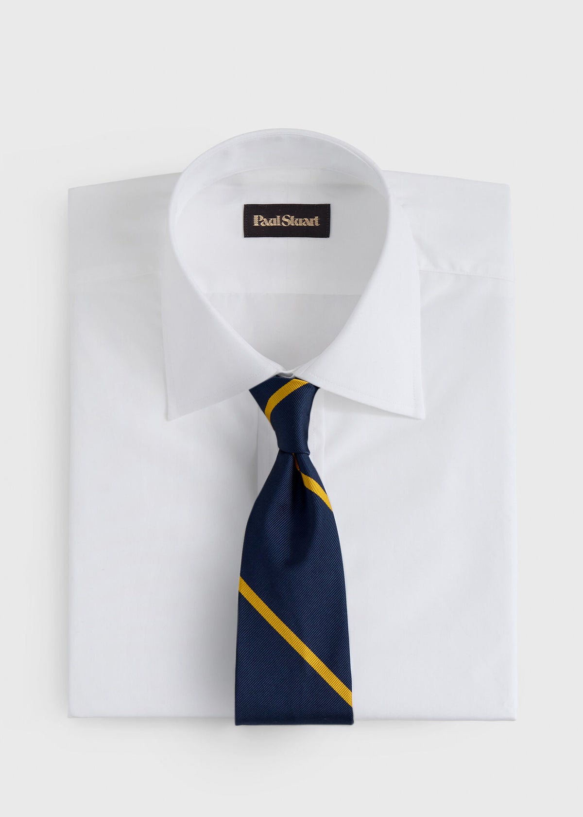 Paul Stuart Top Pick | Woven Silk Regimental Stripe Tie