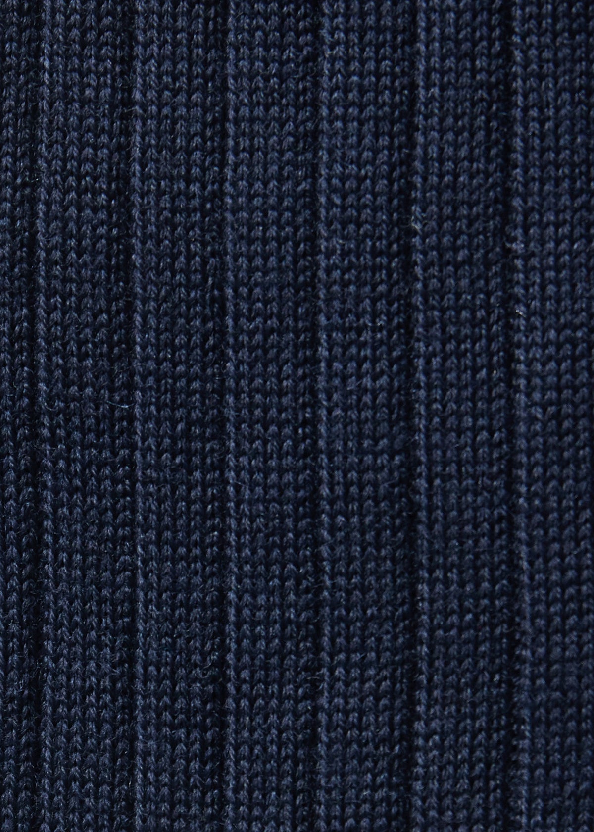 Paul Stuart Quality | Wool Ribbed Sock with Contrast Trim