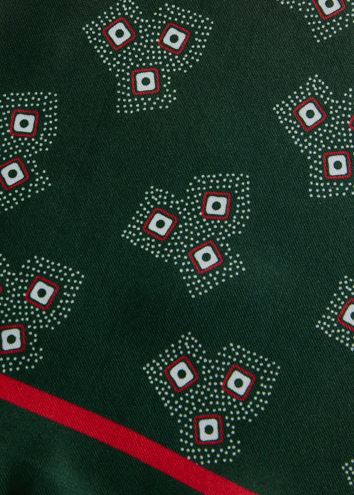 Paul Stuart Essential | Geometric Dot Pocket Square