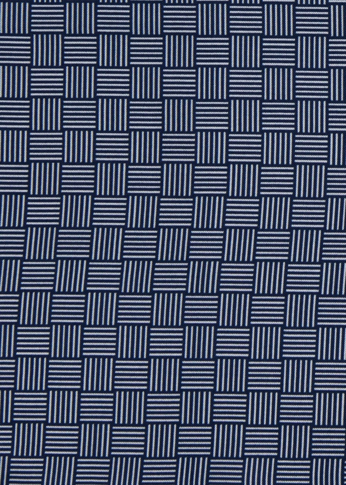Paul Stuart Top Pick | Printed Silk Parquet Pocket Square