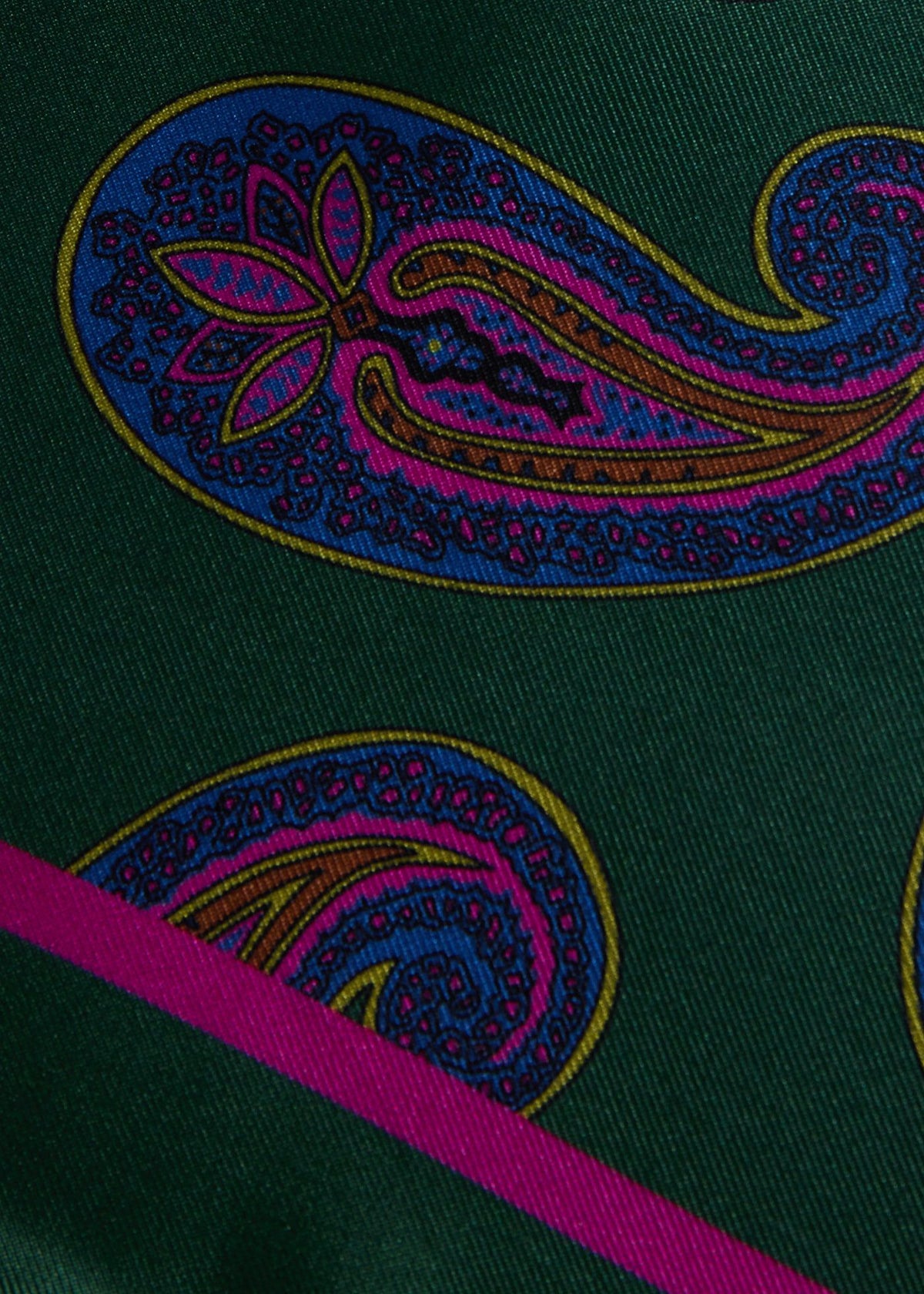 Paul Stuart Best Price | Paisley Print Pocket Square