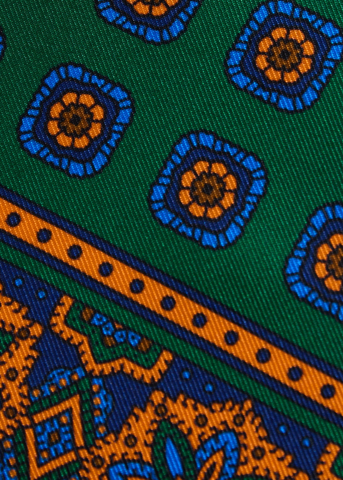 Paul Stuart Top Pick | Medallion Print Pocket Square