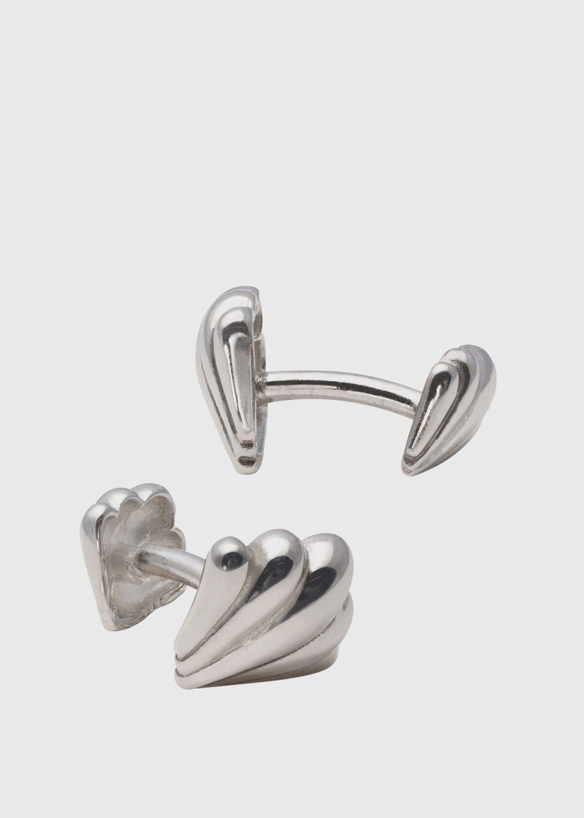 Paul Stuart New | Sterling Silver Shell Cufflinks