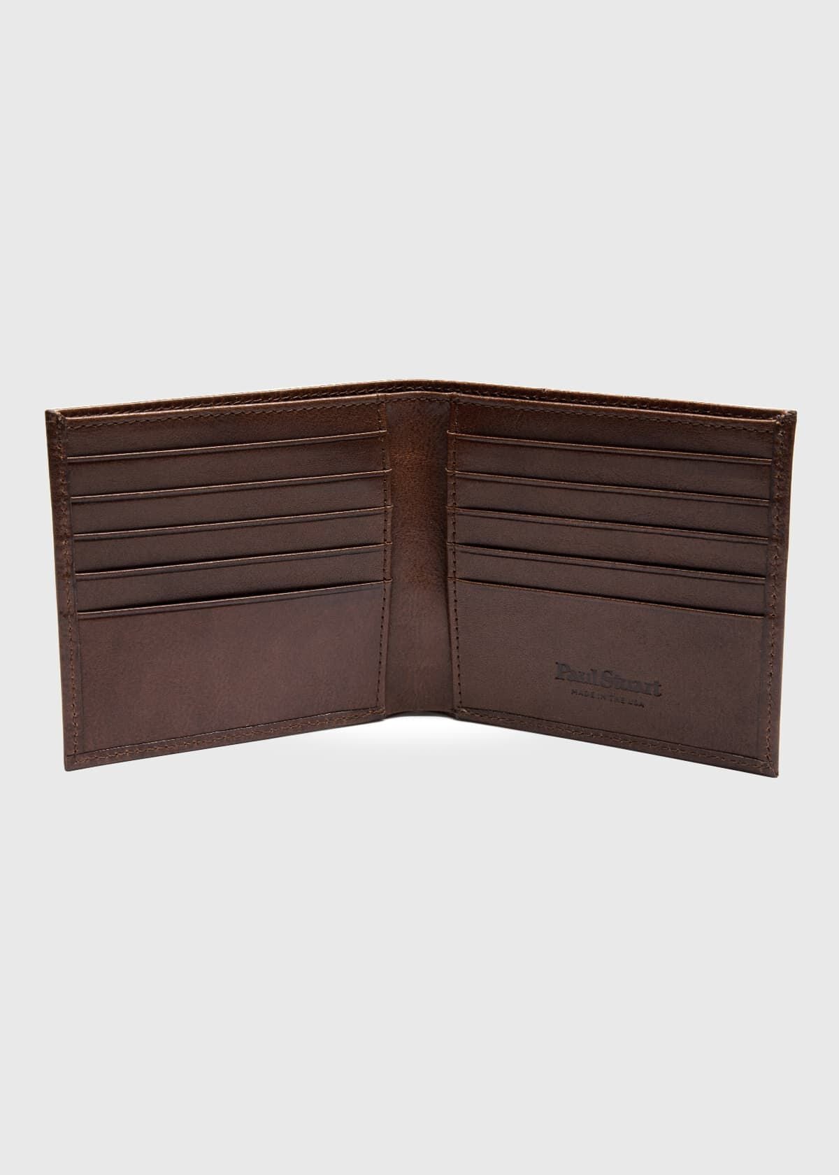 Paul Stuart Exclusive | Vachetta Leather Hipster Wallet