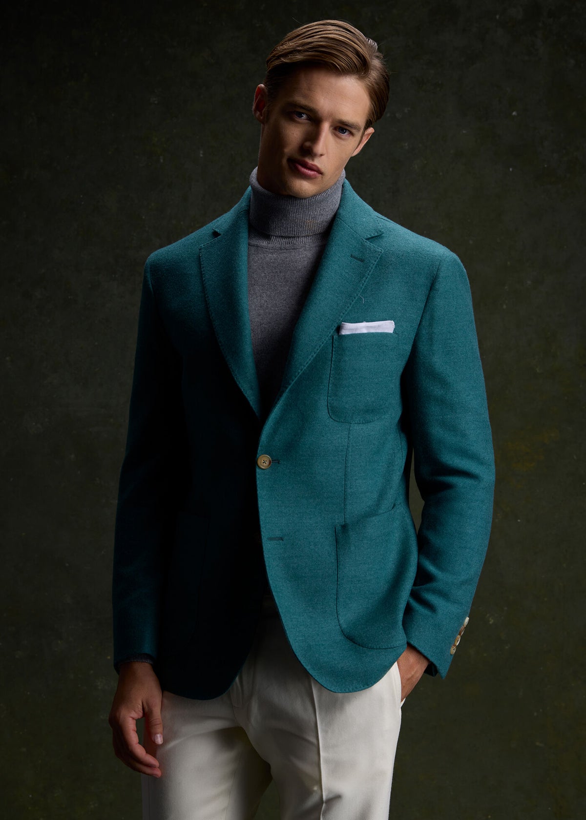 Paul Stuart Top Pick | Wool & Cashmere Patch Pocket Jacket