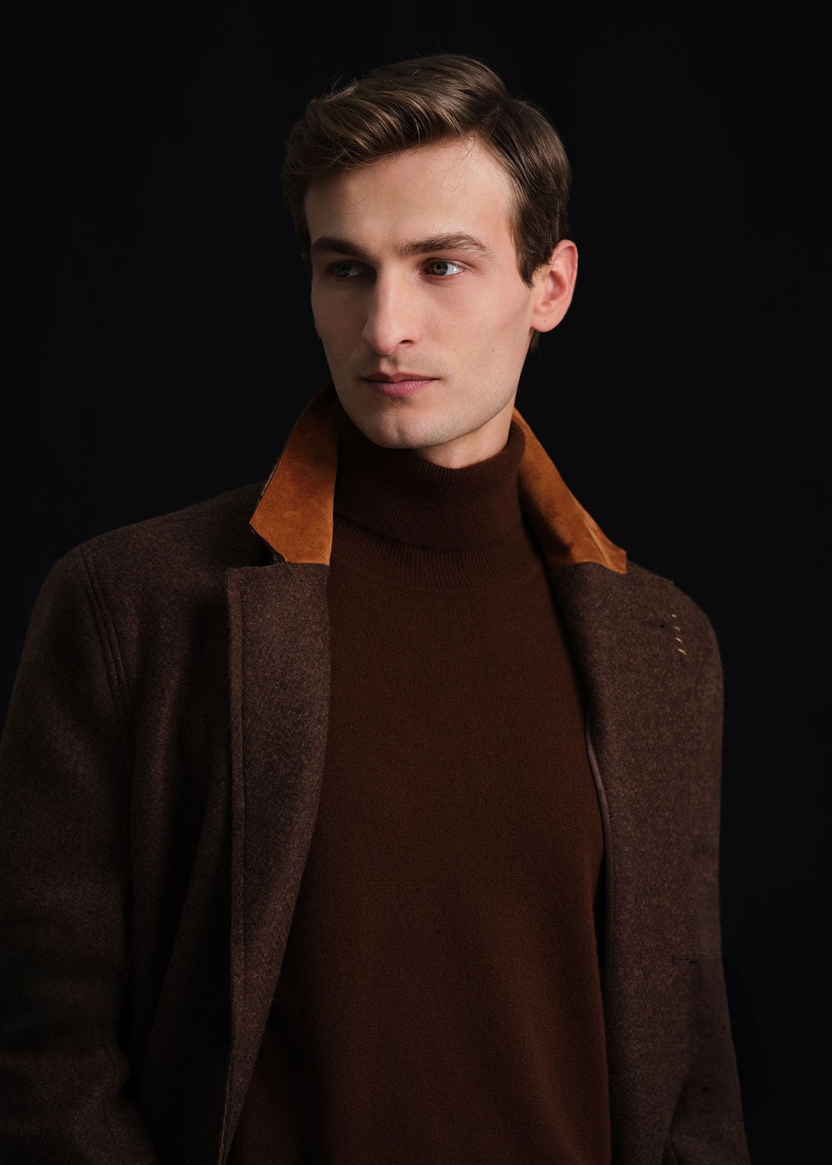 Paul Stuart Recommended | Wool Raw Edge Coat