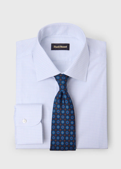 Paul Stuart Signature | Handmade Spread Collar Dress Shirt