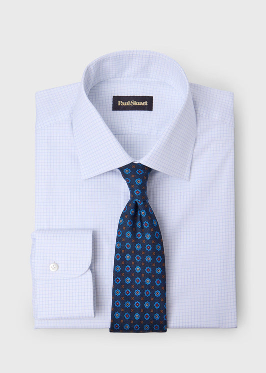 Paul Stuart Signature | Handmade Spread Collar Dress Shirt