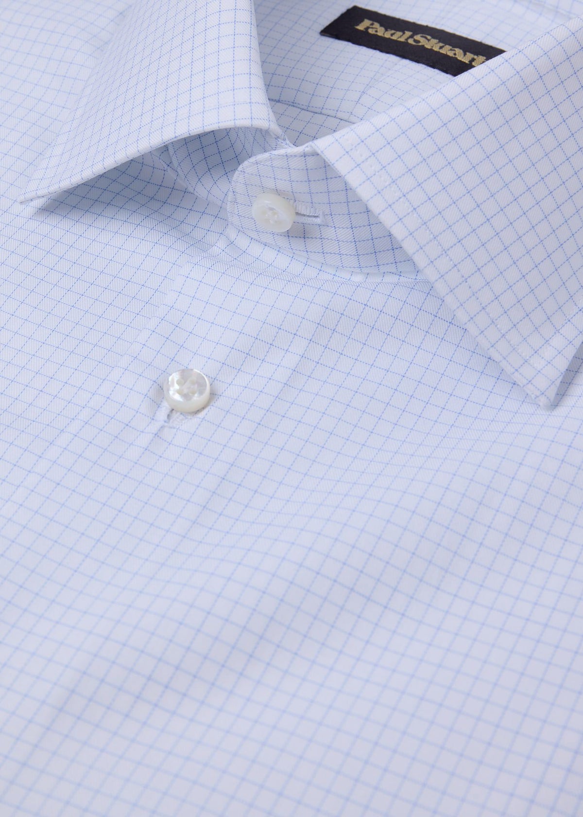 Paul Stuart Signature | Handmade Spread Collar Dress Shirt