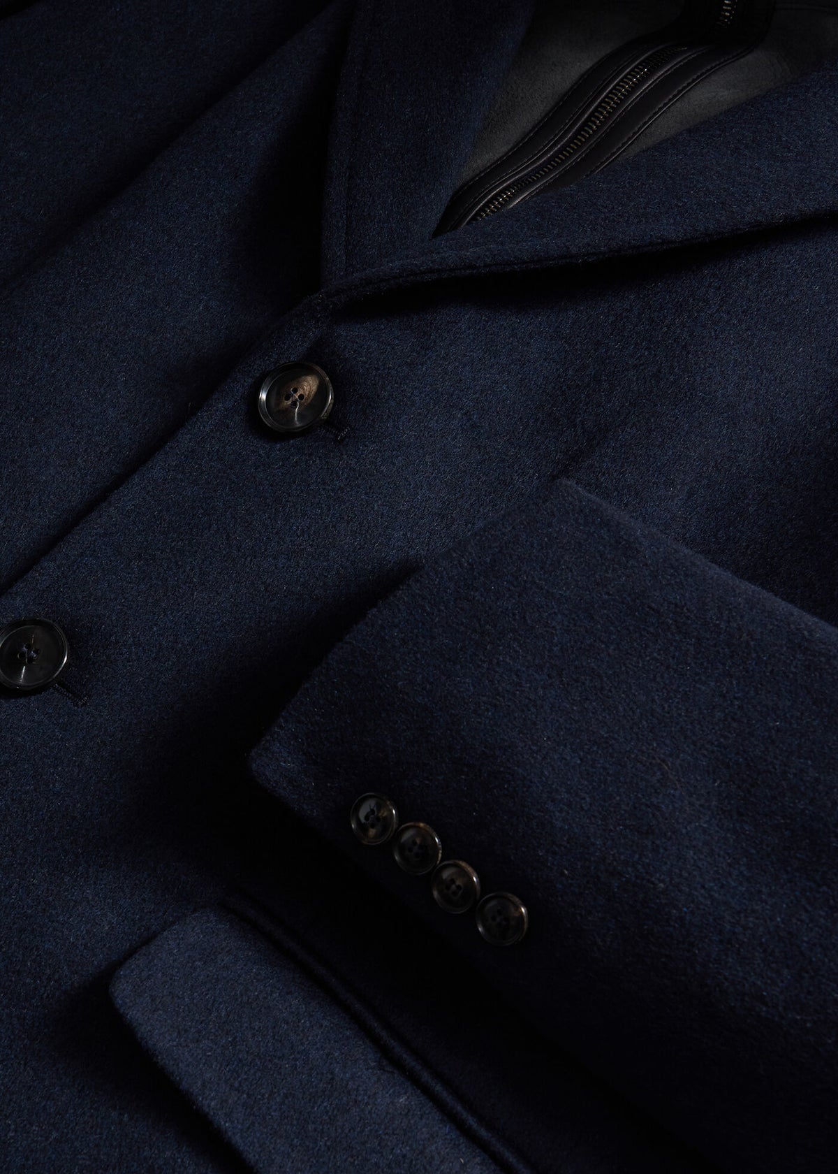 Paul Stuart Smart Buy | Wool Coat with Shearling Gilet