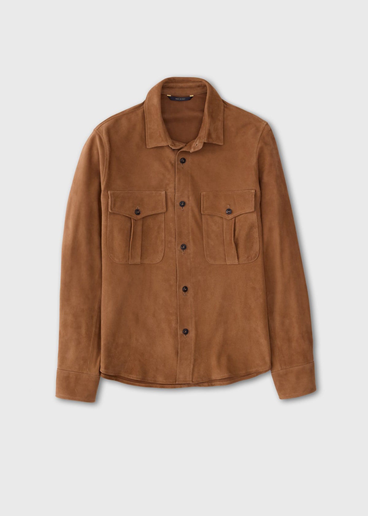 Paul Stuart Featured | Suede Outershirt