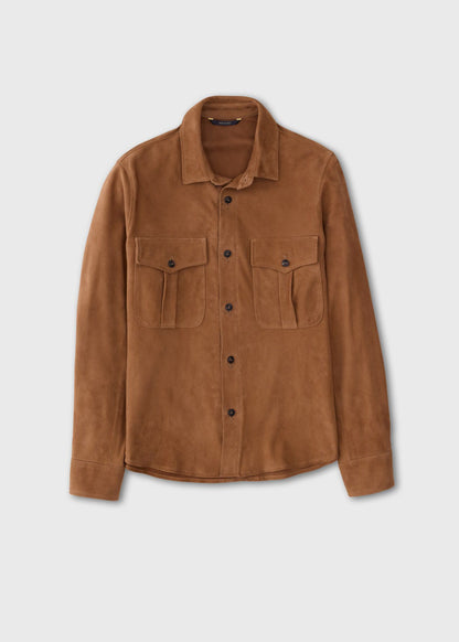 Paul Stuart Featured | Suede Outershirt