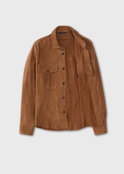 Paul Stuart Featured | Suede Outershirt