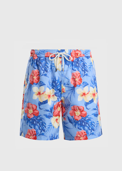 Paul Stuart Discount | Tropical Print Swim Trunk
