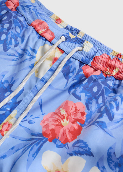 Paul Stuart Discount | Tropical Print Swim Trunk