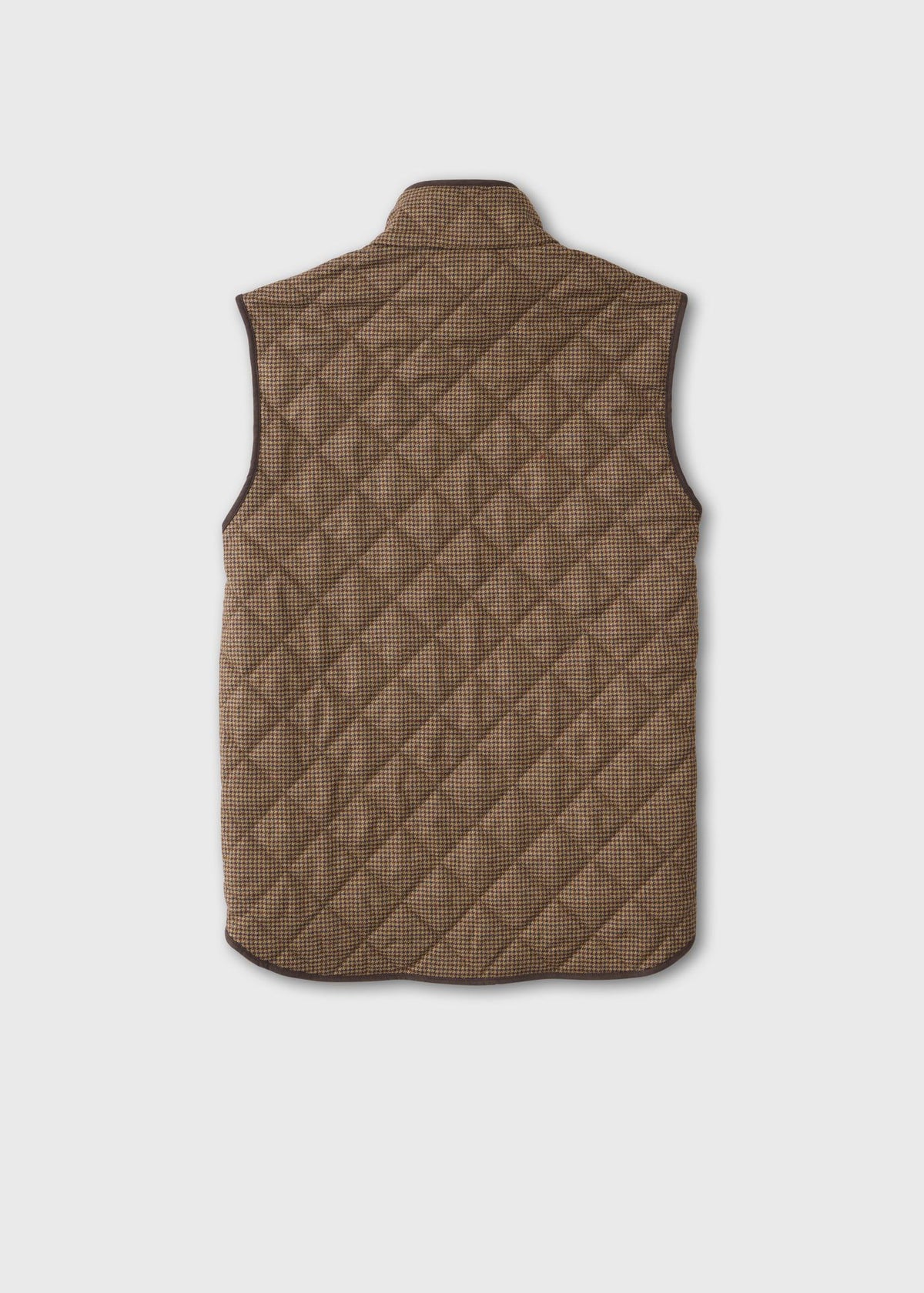 Paul Stuart Best Price | Wool Check Quilted Vest