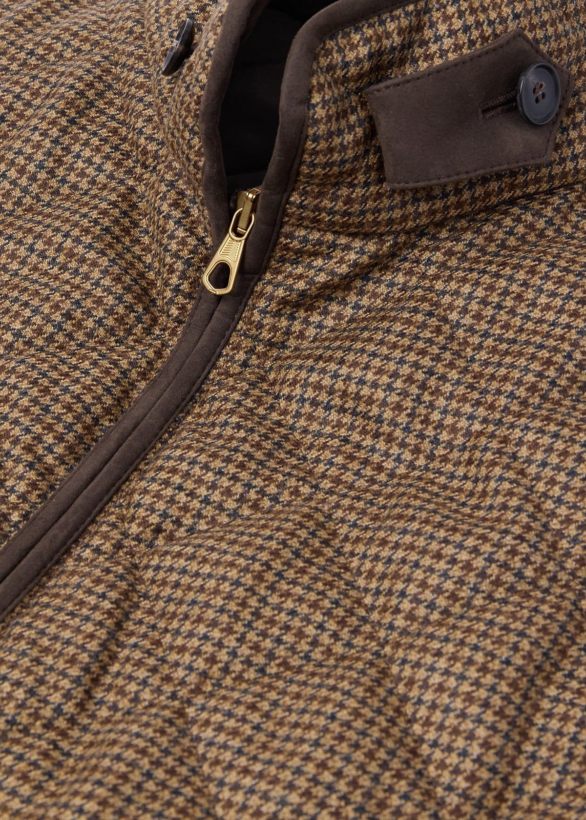 Paul Stuart Best Price | Wool Check Quilted Vest