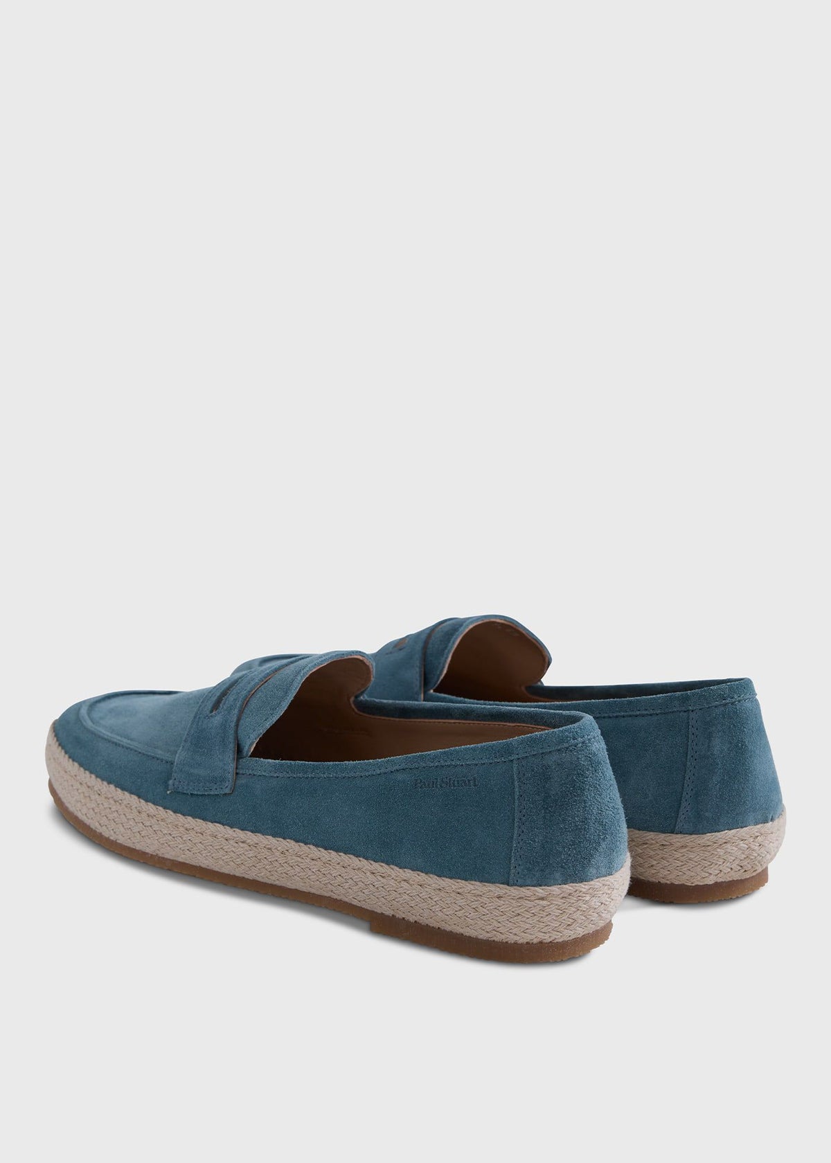 Paul Stuart Recommended | LLoyd Suede Penny Loafer Espadrille
