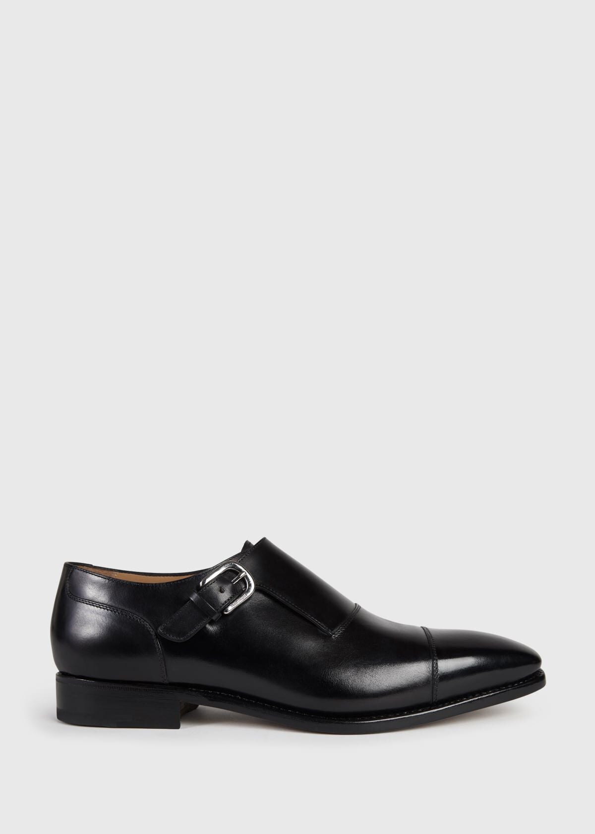 Paul Stuart Signature | Giordano Leather Monk Strap