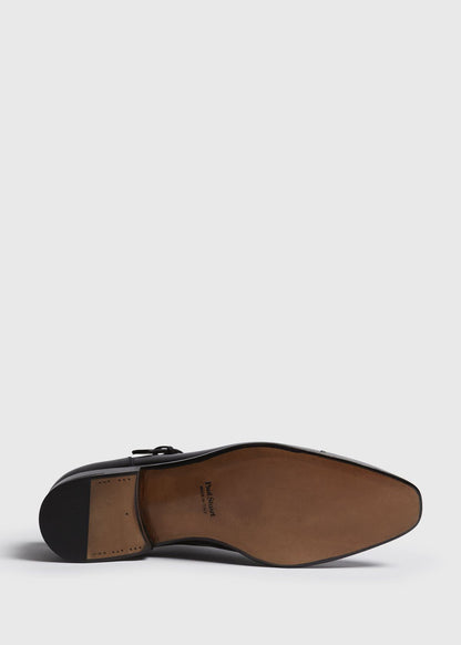 Paul Stuart Signature | Giordano Leather Monk Strap