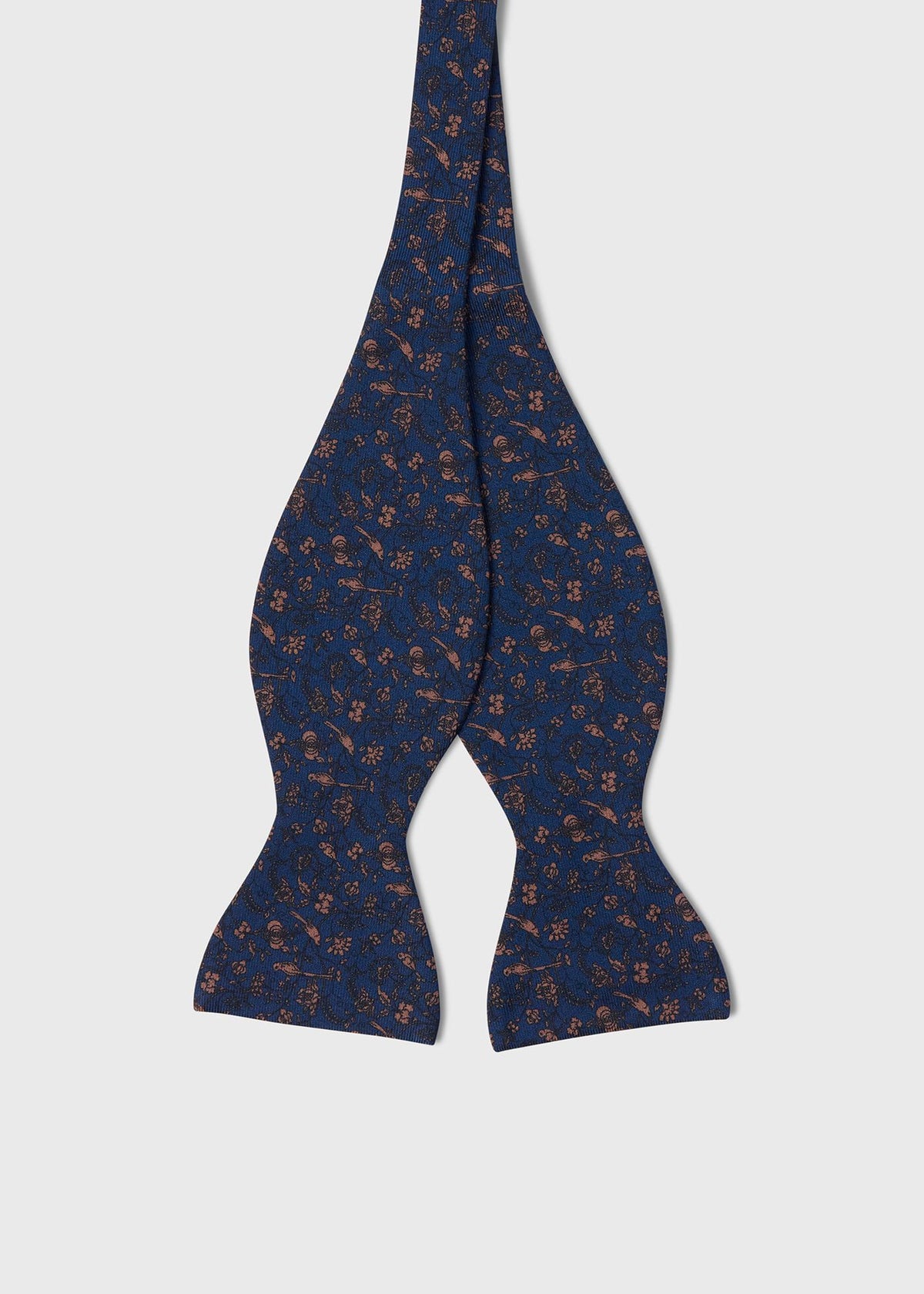 Paul Stuart Trusted | Botanical Birds Silk Bow Tie