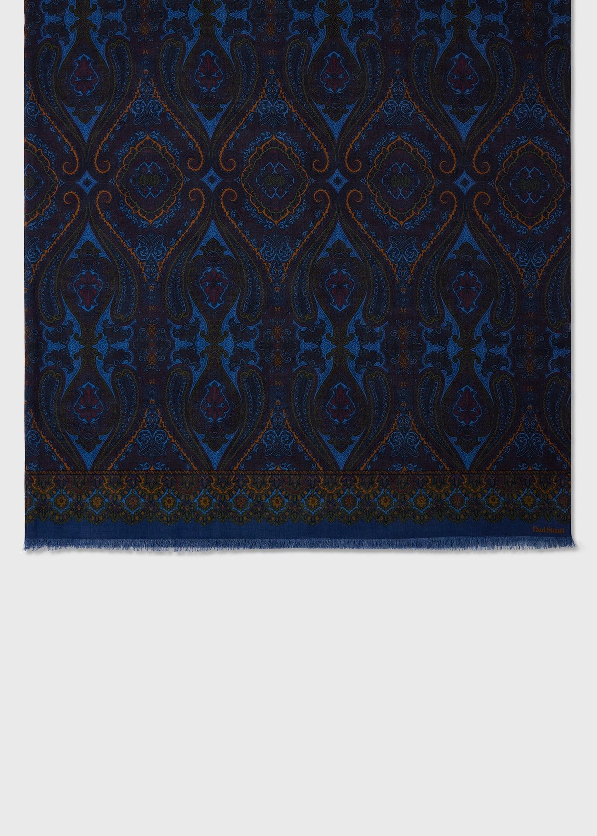 Paul Stuart Trending | Wool Silk Paisley Scarf