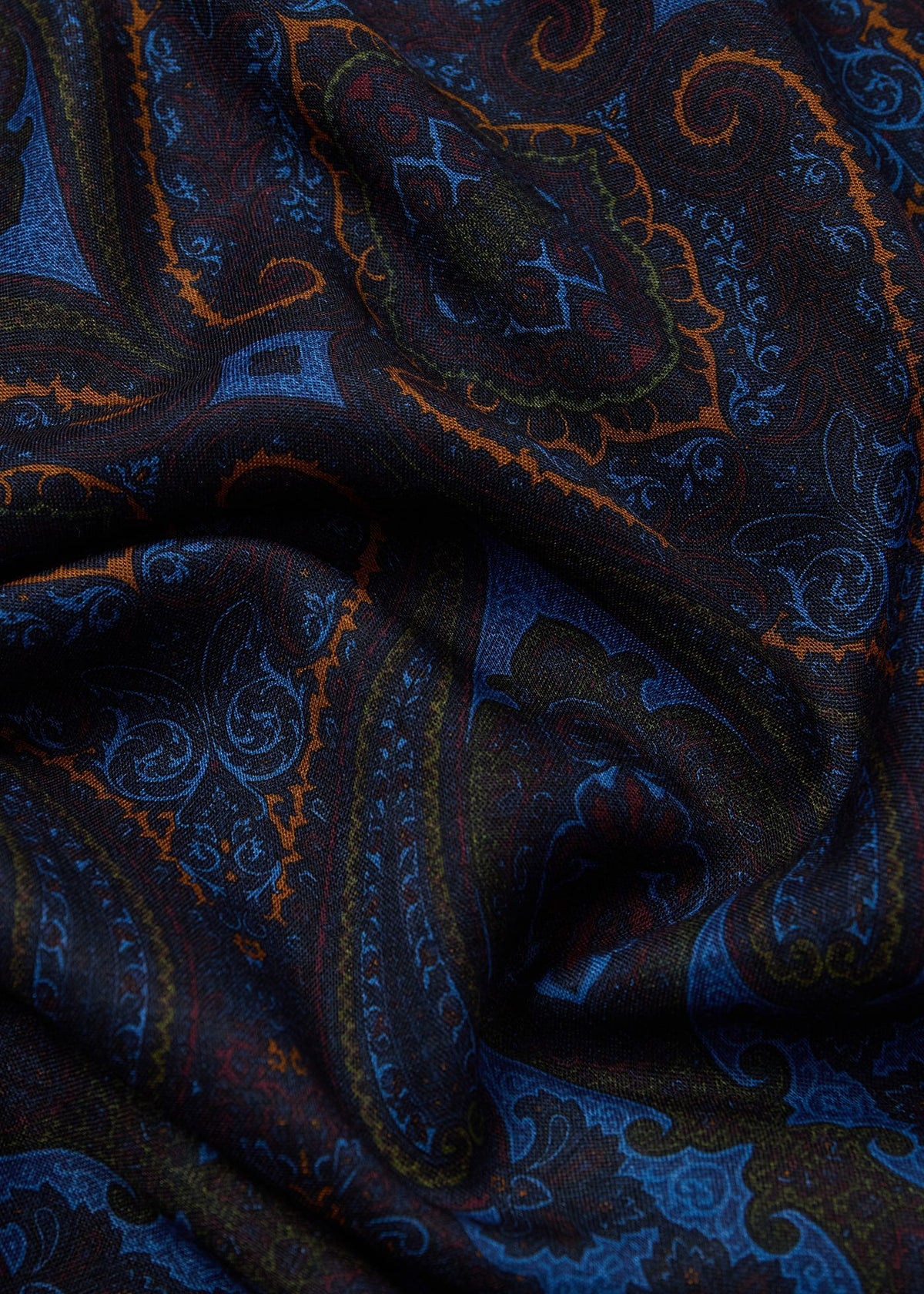 Paul Stuart Trending | Wool Silk Paisley Scarf