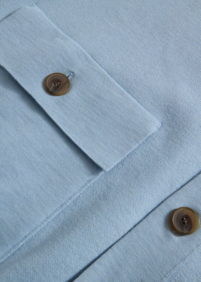 Paul Stuart Featured | Silk & Cotton Blouson Cardigan