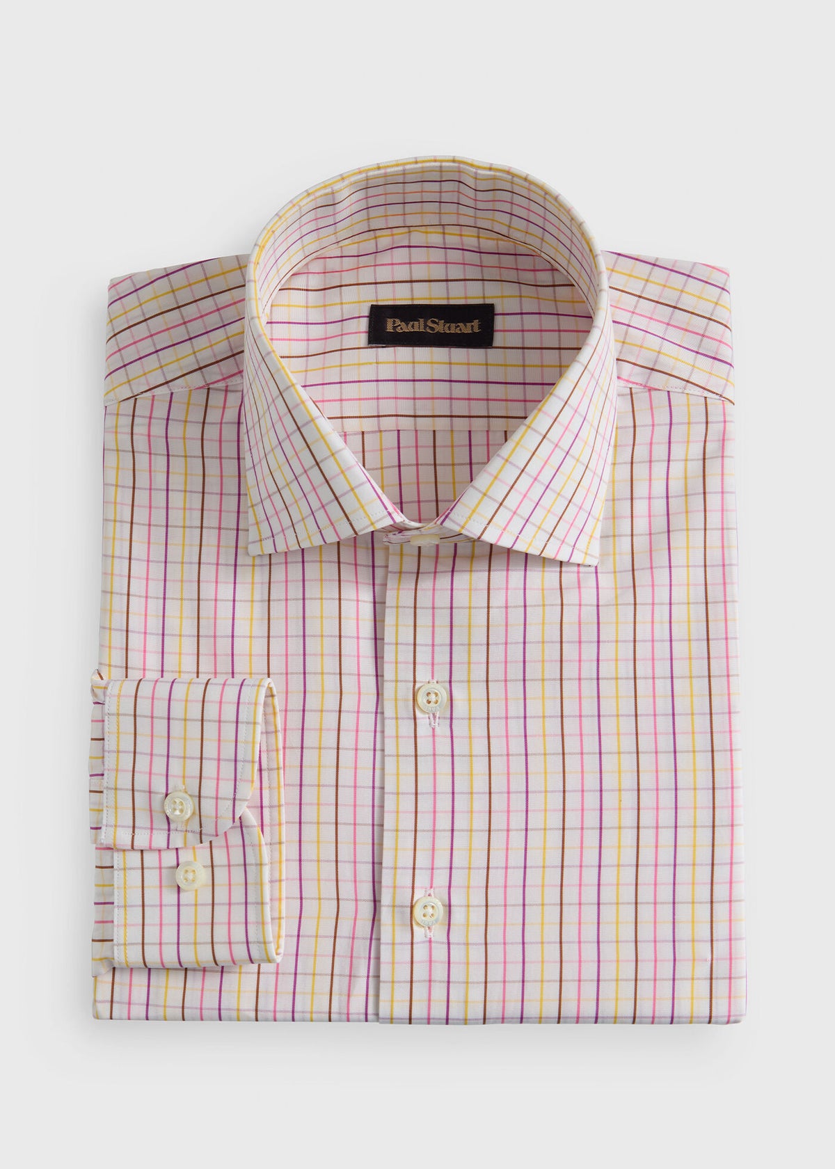 Paul Stuart New | All Year Cotton Tattersall Sport Shirt