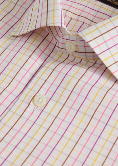Paul Stuart New | All Year Cotton Tattersall Sport Shirt