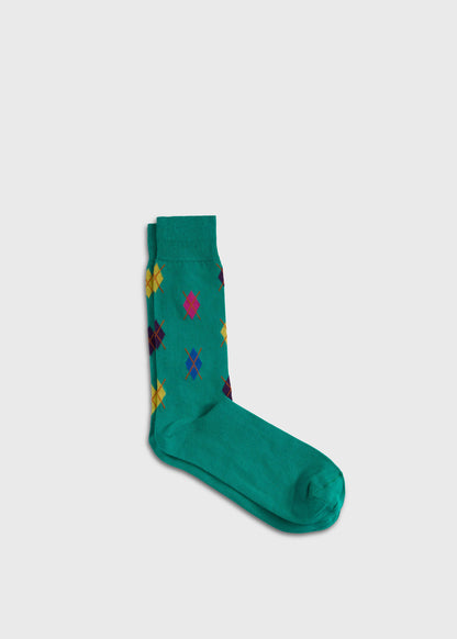 Paul Stuart Trusted | Small Argyle Motif Sock
