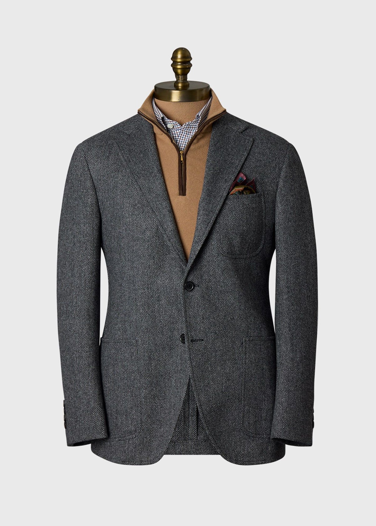 Paul Stuart Special Offer | Herringbone Patch Pocket Sport Coat
