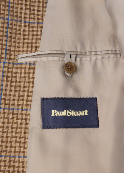 Paul Stuart Latest | Deco Plaid Wool Jacket