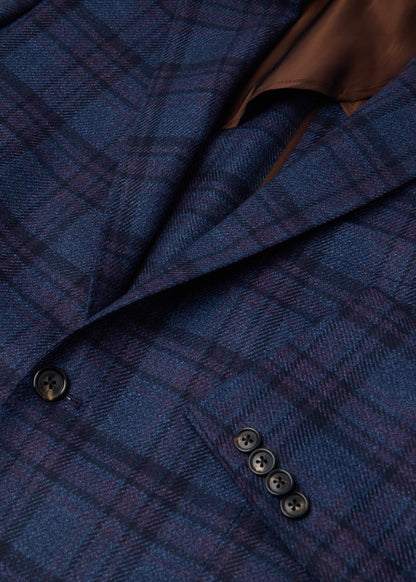 Paul Stuart Featured | Wool-Silk Plaid Sport Coat
