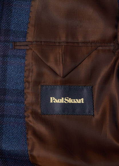 Paul Stuart Featured | Wool-Silk Plaid Sport Coat