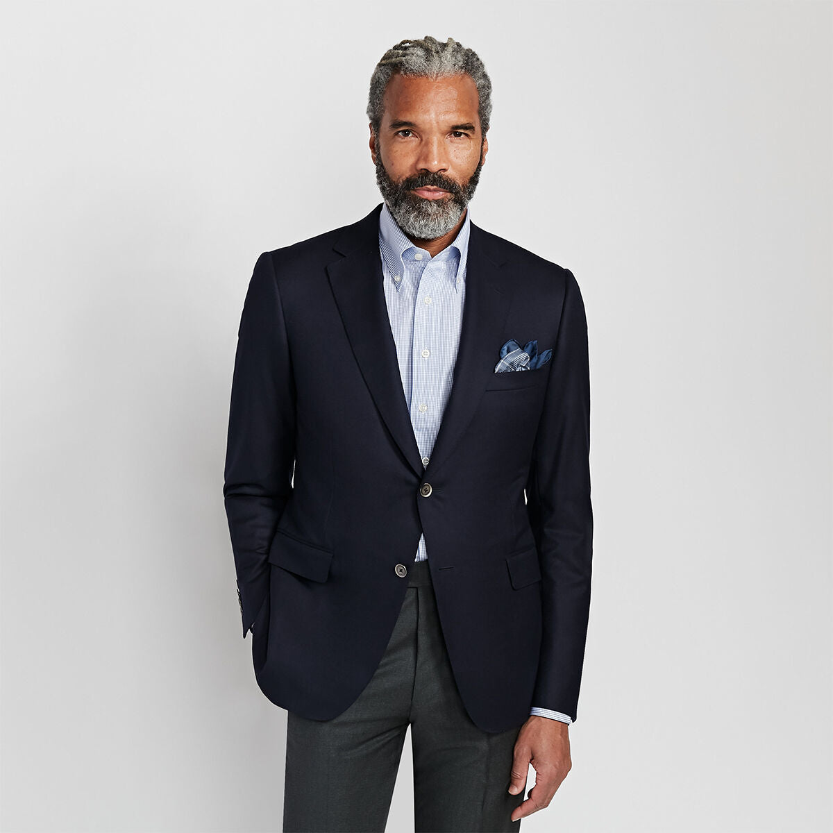 Paul Stuart Great Value | Doeskin Super 120s Wool Paul Blazer