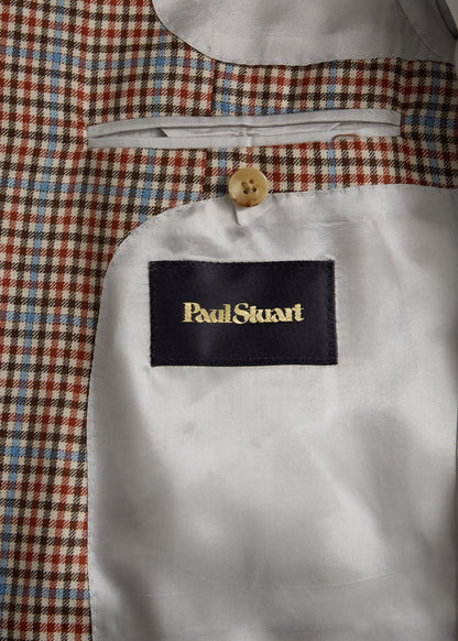 Paul Stuart Special Offer | Cashmere & Silk Plaid Jacket
