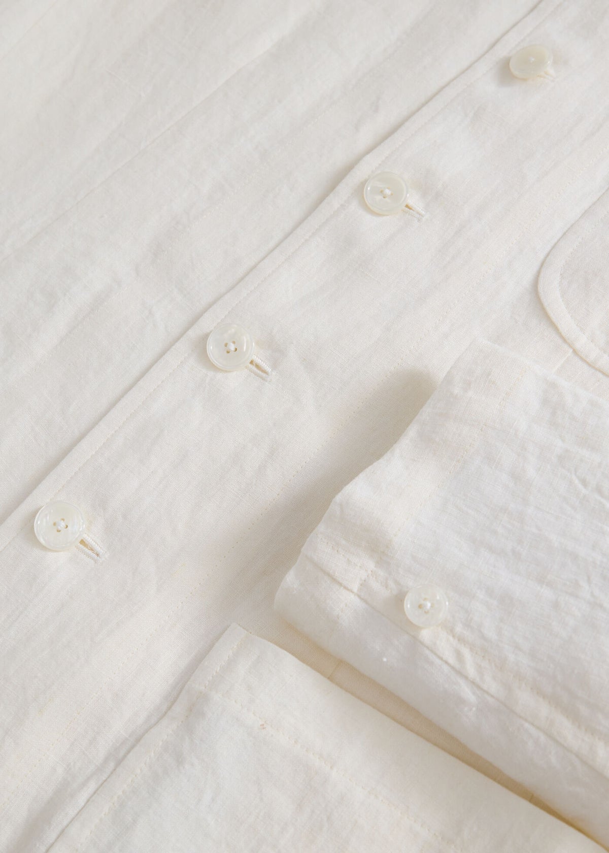 Paul Stuart Everyday | Linen Stand Collar Jacket